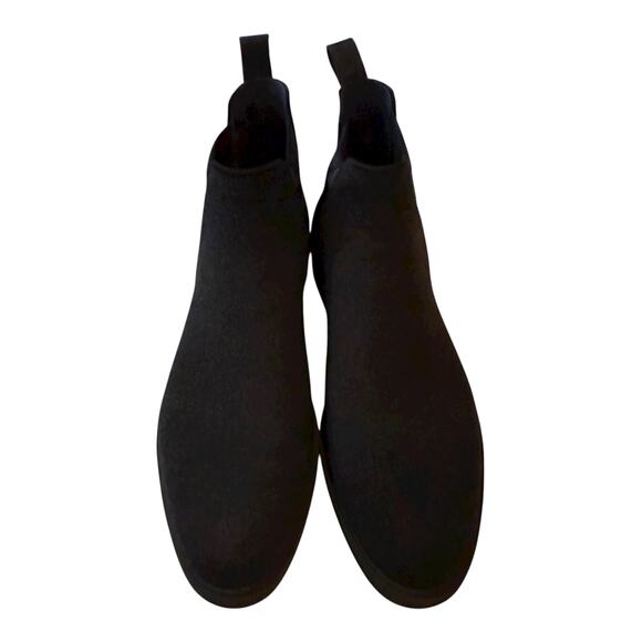 Rothys Merino Wool Chelsea Boots Black Gray Mens 13 - Picture 4 of 10